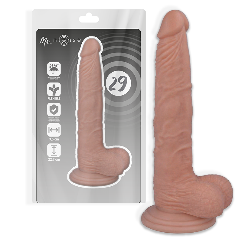 Dildo réaliste souple 22,7 cm — MR. INTENSE DILDOS