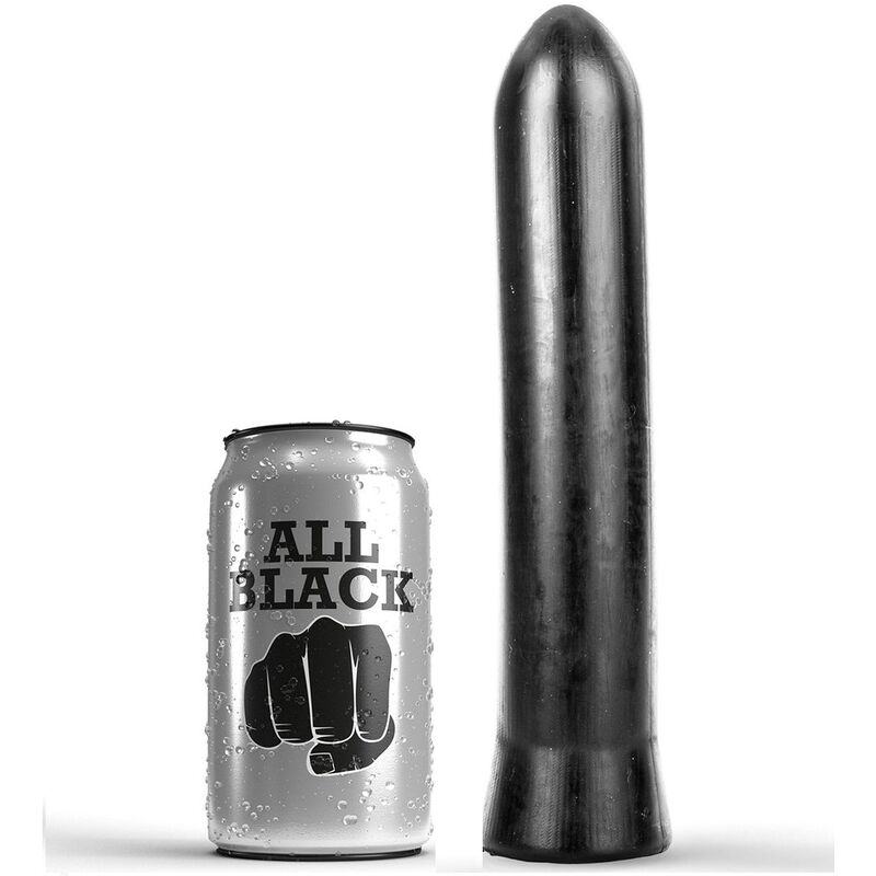 Gode réaliste 22 cm — ALL BLACK
