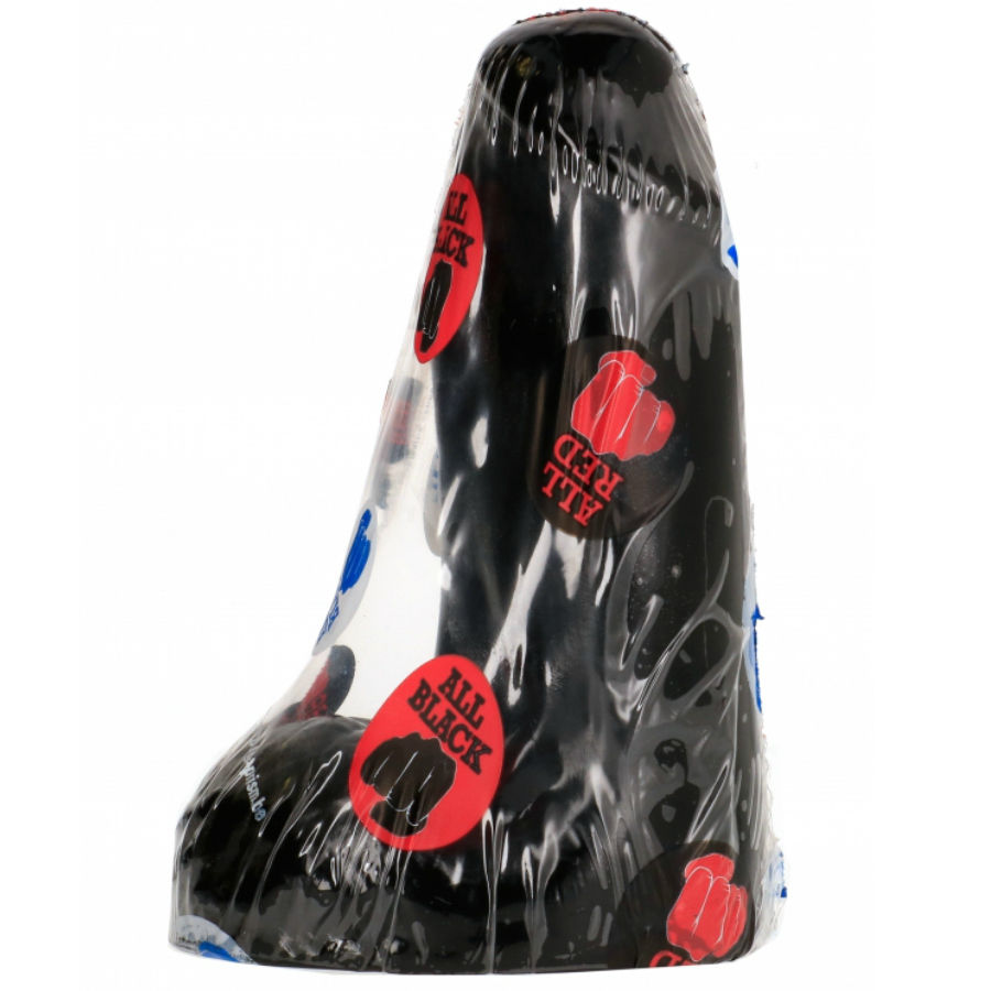 Godemichet réaliste noir mat 13 cm — ALL BLACK