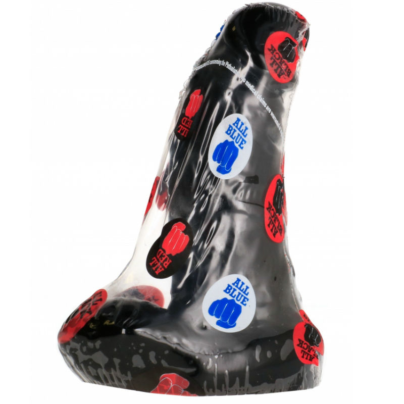 Stimulateur vaginal nervuré — ALL BLACK