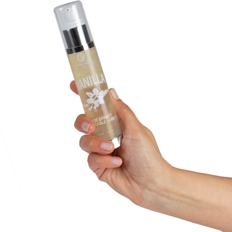 Lubrifiant 2-en-1 effet chaleur vanille — SECRETPLAY COSMETIC