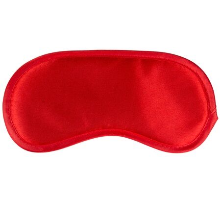 Masque de privation sensorielle rembourré rouge — SECRETPLAY 100% FETISH