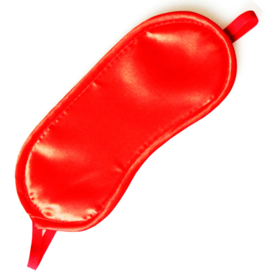 Masque de privation sensorielle rembourré rouge — SECRETPLAY 100% FETISH