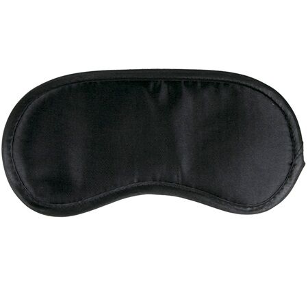 Masque de privation sensorielle rembourré noir — SECRETPLAY 100% FETISH