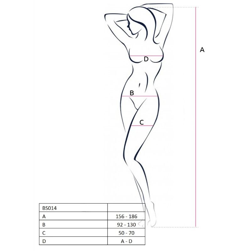Body résille rouge avec ouverture intime et seins nus — PASSION WOMAN BODYSTOCKINGS