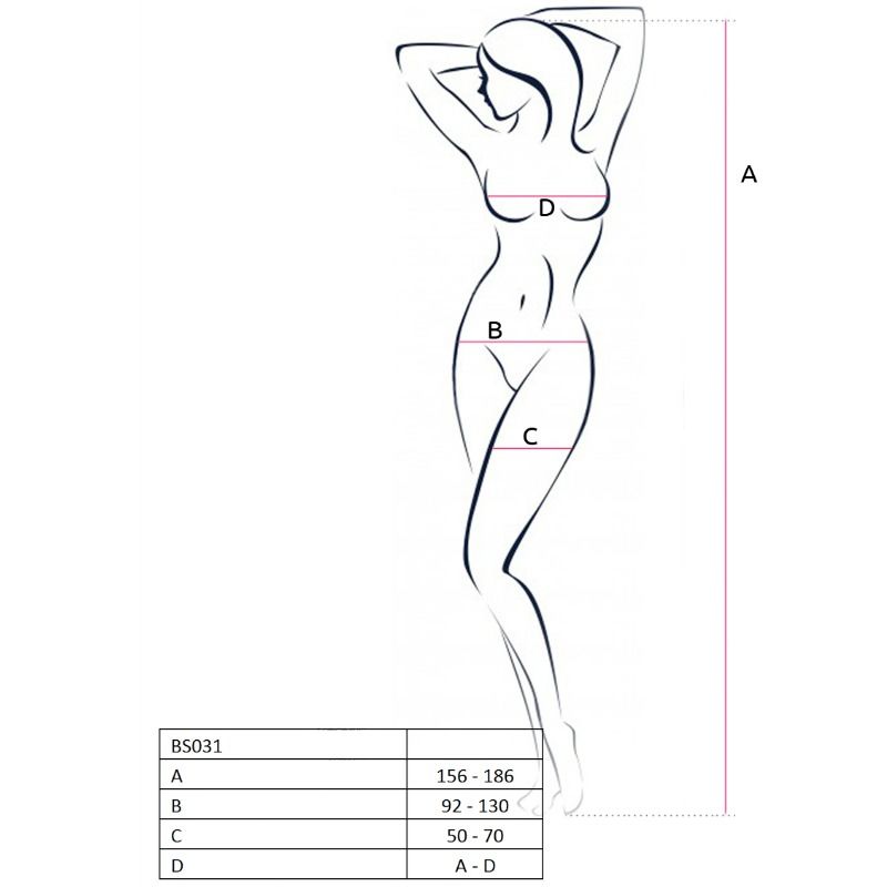 Body résille brodé rouge avec entrejambe ouvert — PASSION WOMAN BODYSTOCKINGS