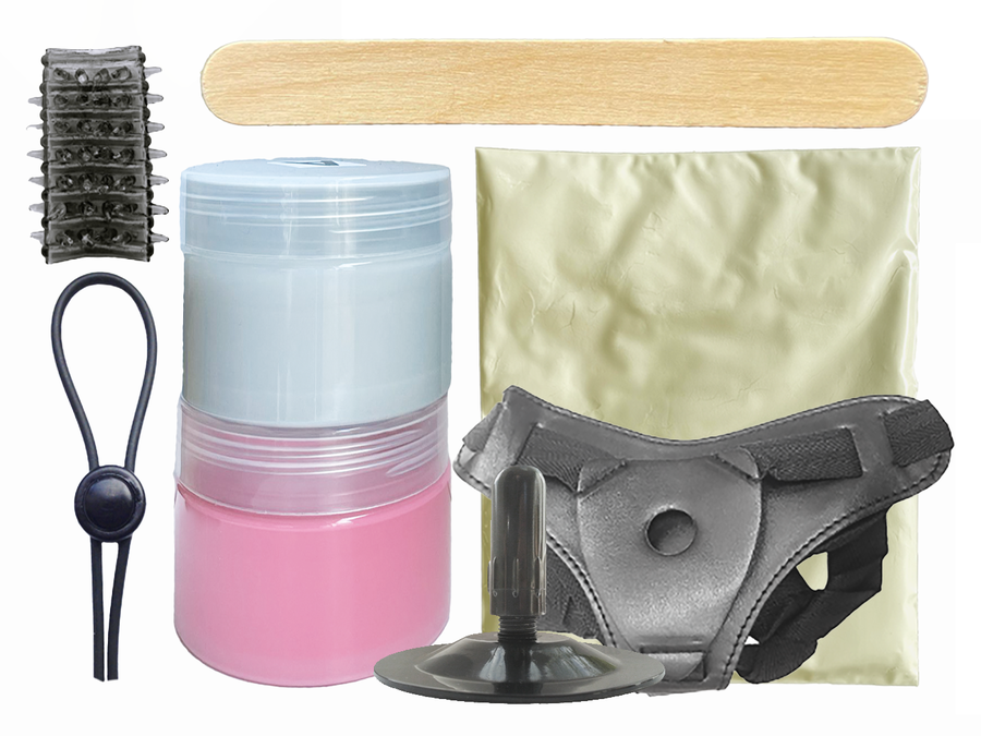 Kit de moulage pour gode personnalisé avec harnais — CLONEBOY