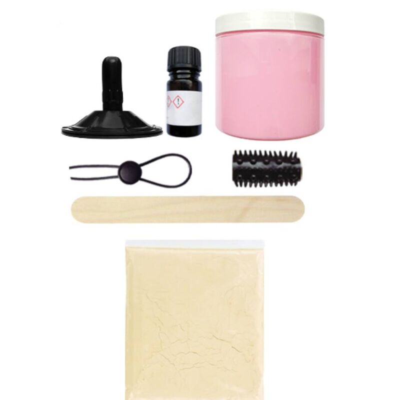 Kit moulage personnel avec gode et ventouse rose — CLONEBOY