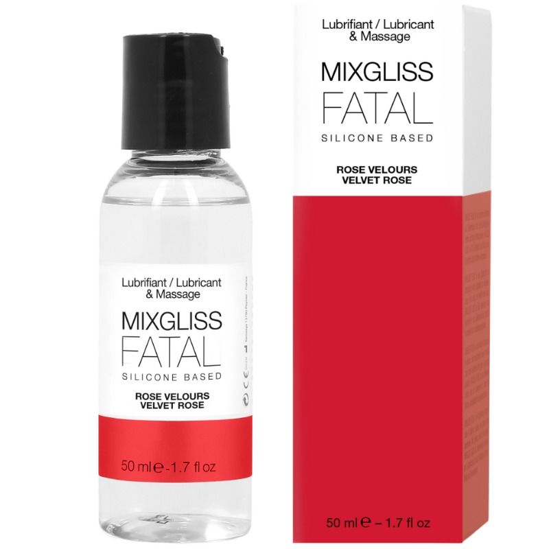 Lubrifiant silicone parfumé à la rose fatale — MIXGLISS