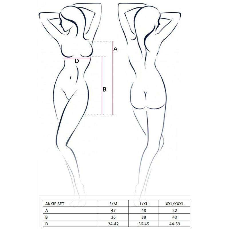 Sexy Krankenschwester-Set Akkie — PASSION WOMAN SETS