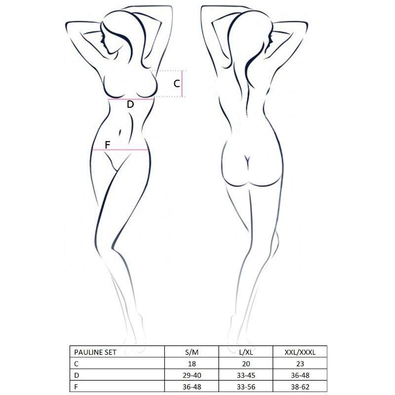 Ensemble lingerie Pauline 3 pièces — PASSION WOMAN SETS