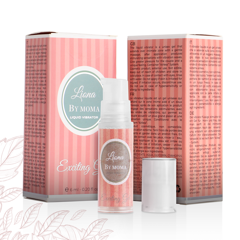 Gel stimulant vibrant liquide — LIONA BY MOMA
