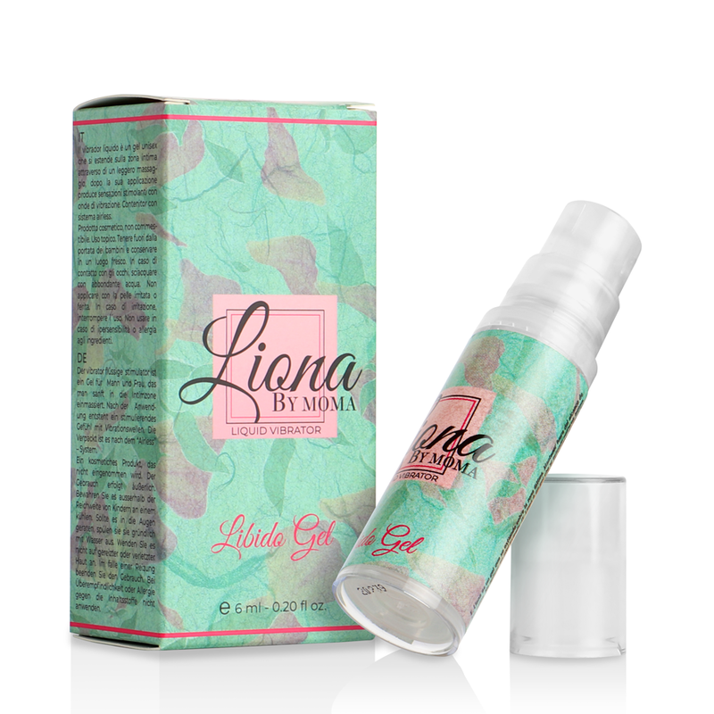 Gel liquide vibrant pour stimulation intime — LIONA BY MOMA