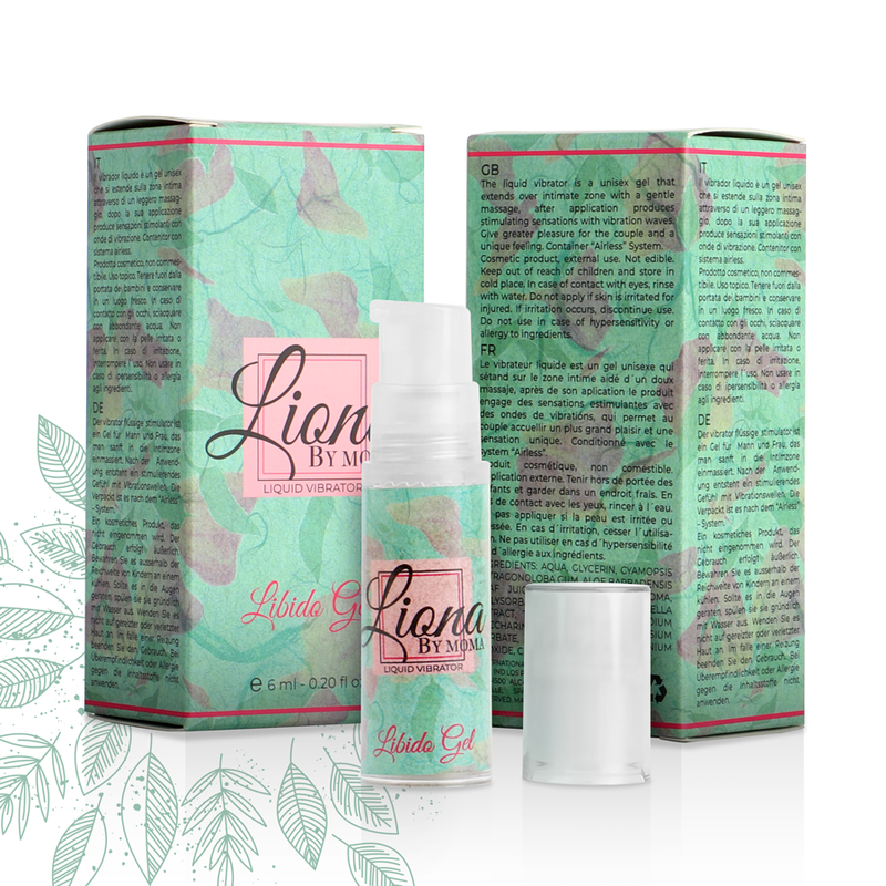 Gel liquide vibrant pour stimulation intime — LIONA BY MOMA