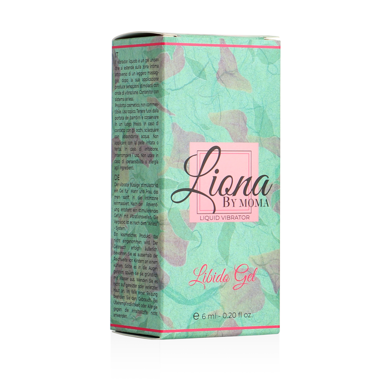 Gel liquide vibrant pour stimulation intime — LIONA BY MOMA