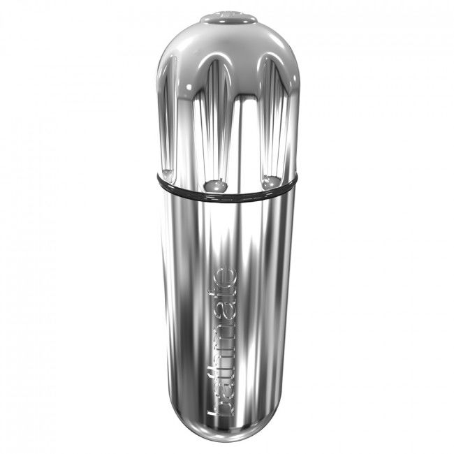 Balle vibrante rechargeable hydrothérapie argent — BATHMATE