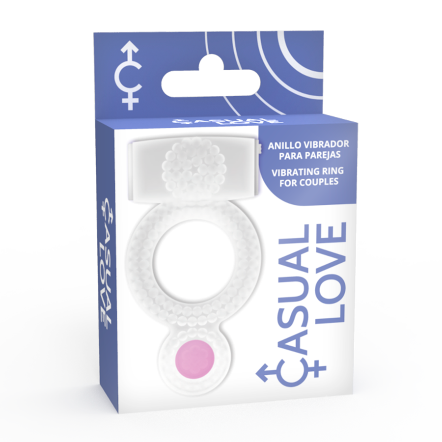 Bague transparente double plaisir — CASUAL LOVE