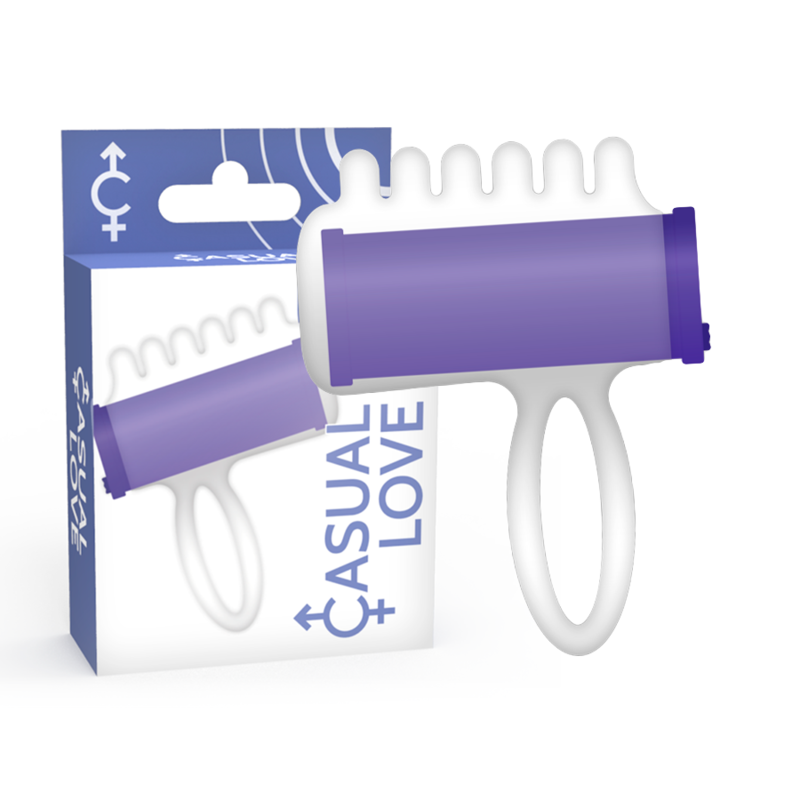 Stimulateur de doigt vibrant Lilas — CASUAL LOVE