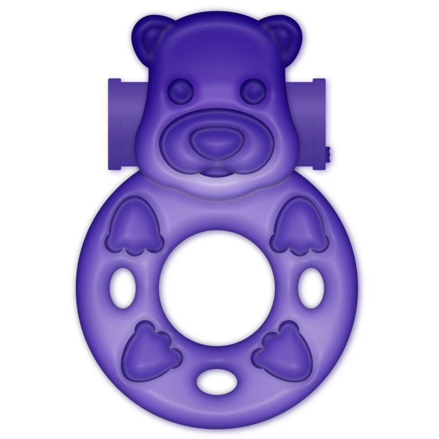 Anneau vibrant lapin lilas — CASUAL LOVE