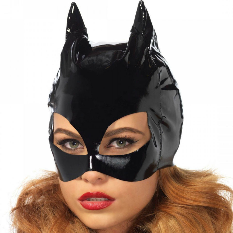 Masque de chat en vinyle — LEG AVENUE ACCESSORIES