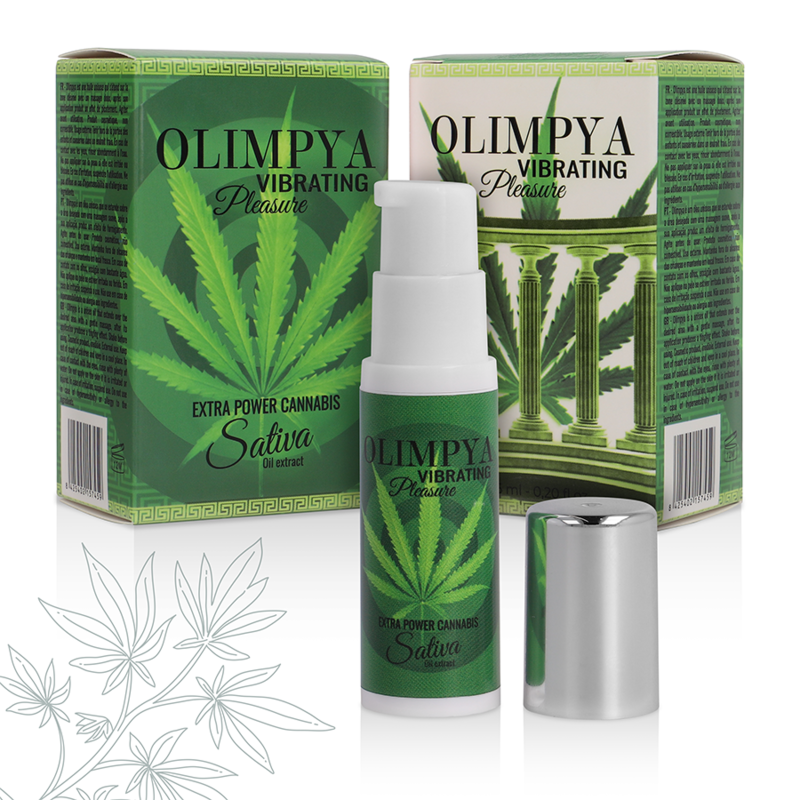 Stimulant intime vibrant à l'huile de cannabis extra sativa — OLIMPYA