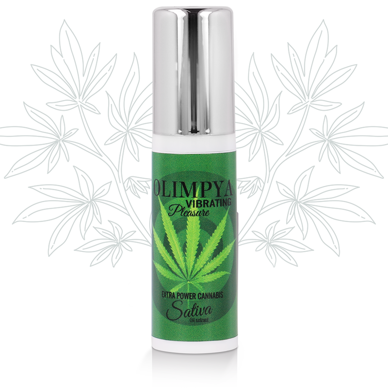 Stimulant intime vibrant à l'huile de cannabis extra sativa — OLIMPYA