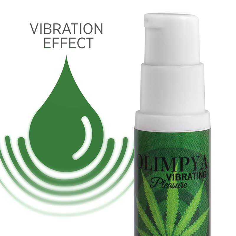 Stimulant intime vibrant à l'huile de cannabis extra sativa — OLIMPYA