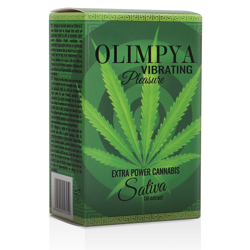 Stimulant intime vibrant à l'huile de cannabis extra sativa — OLIMPYA