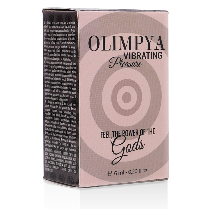 Huile stimulante unisexe à effet vibrant — OLIMPYA