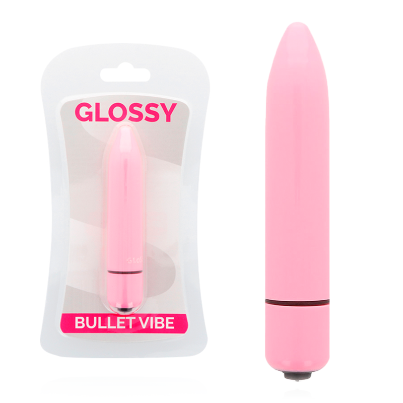 Vibrateur fin glossy rose — GLOSSY