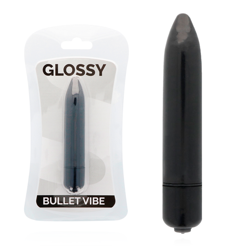 Vibrateur fin noir glossy — GLOSSY