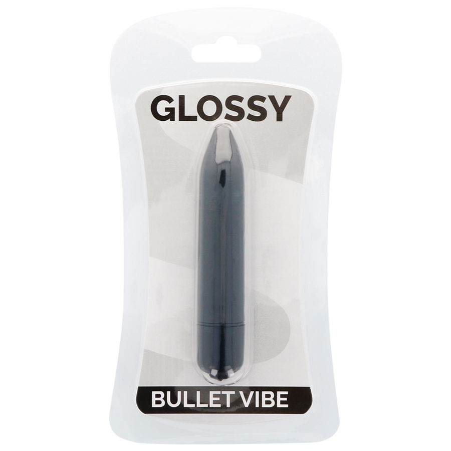 Vibrateur fin noir glossy — GLOSSY