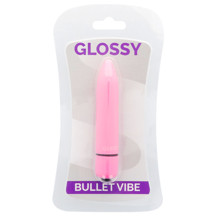 Vibrateur fin waterproof rose profond — GLOSSY