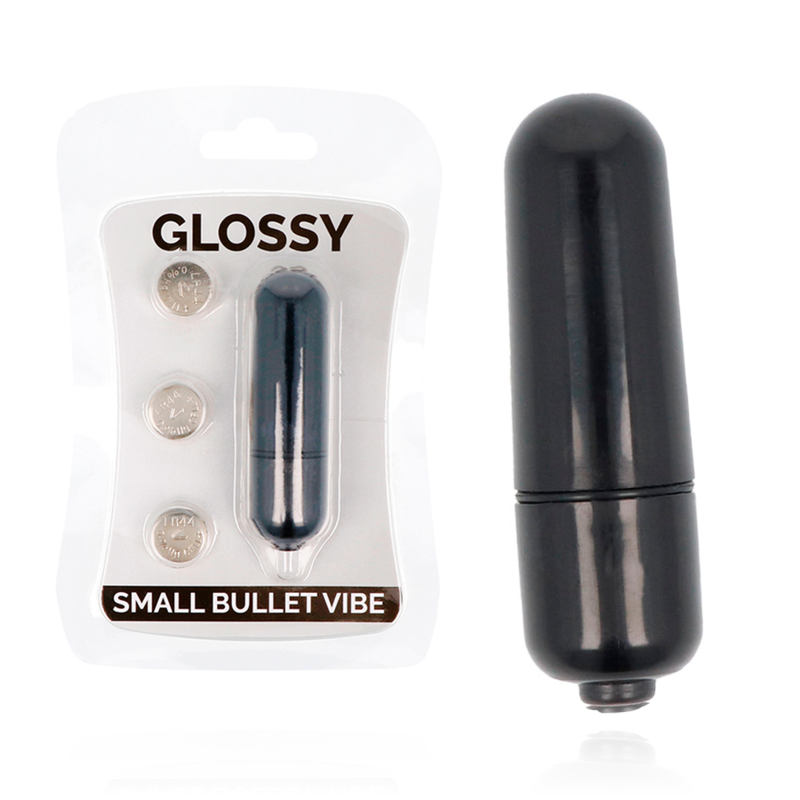 Mini vibreur bullet noir — GLOSSY