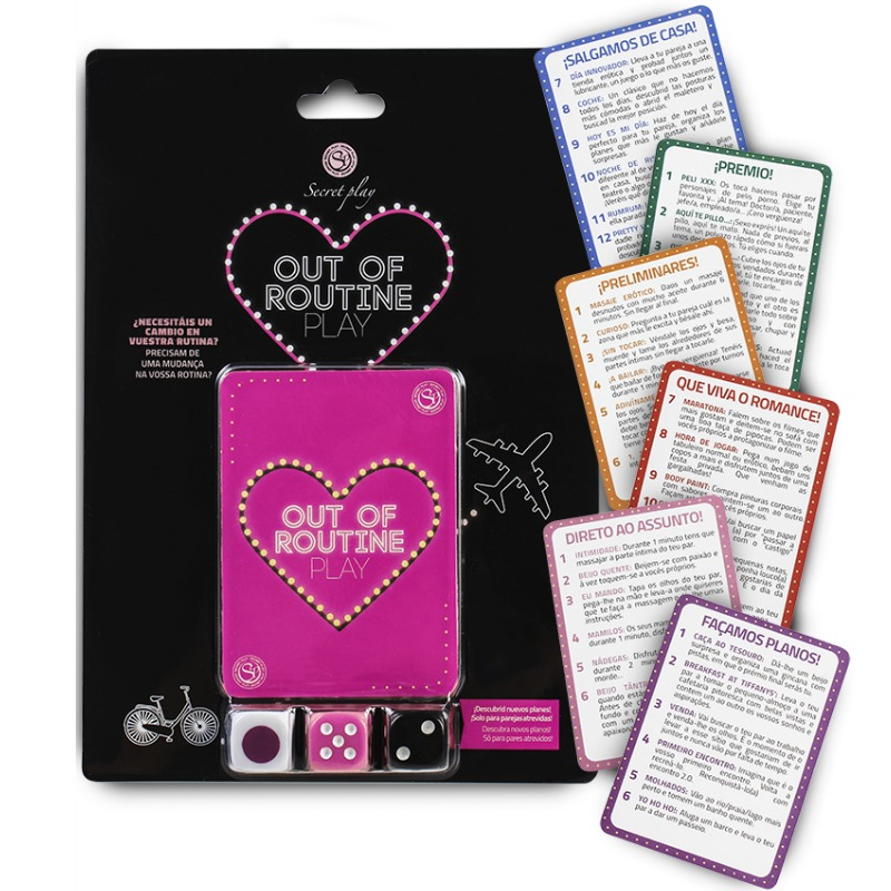 Jeu de couple Secret Play : défis et romantisme — SECRETPLAY 100% GAMES