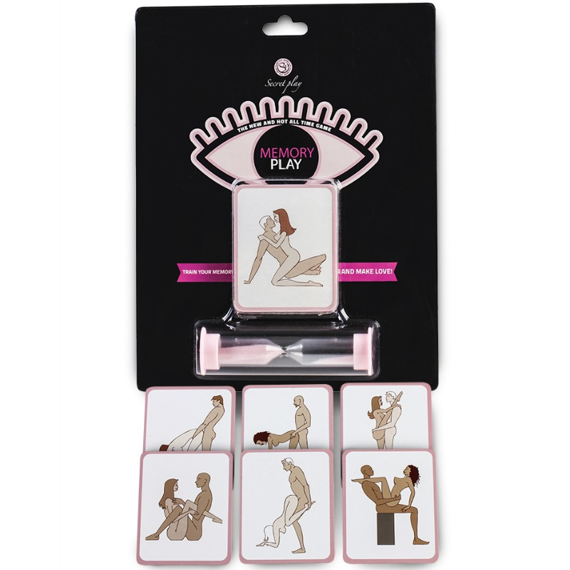 Jeu de mémoire coquin Memory Play — SECRETPLAY 100% GAMES