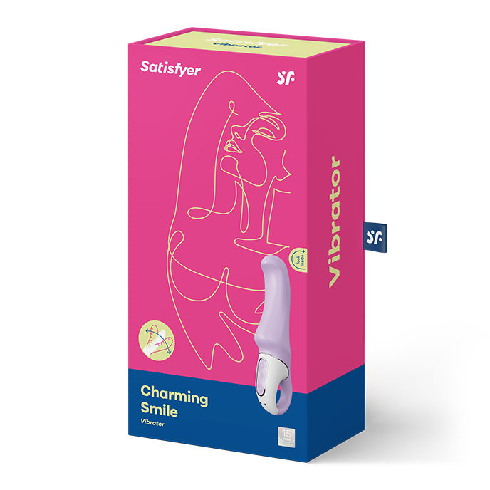 Vibes Charming Smile vibrant en silicone — SATISFYER VIBRATOR