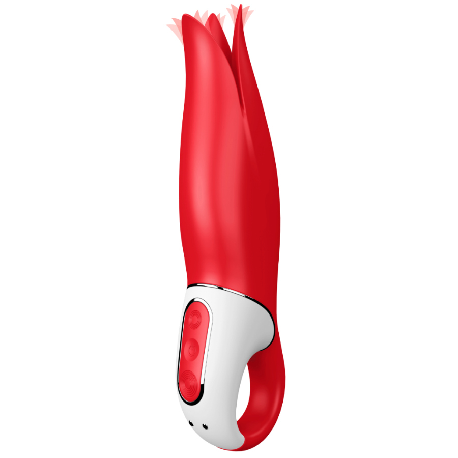 Vibrateur puissant aux embouts soyeux — SATISFYER VIBRATOR