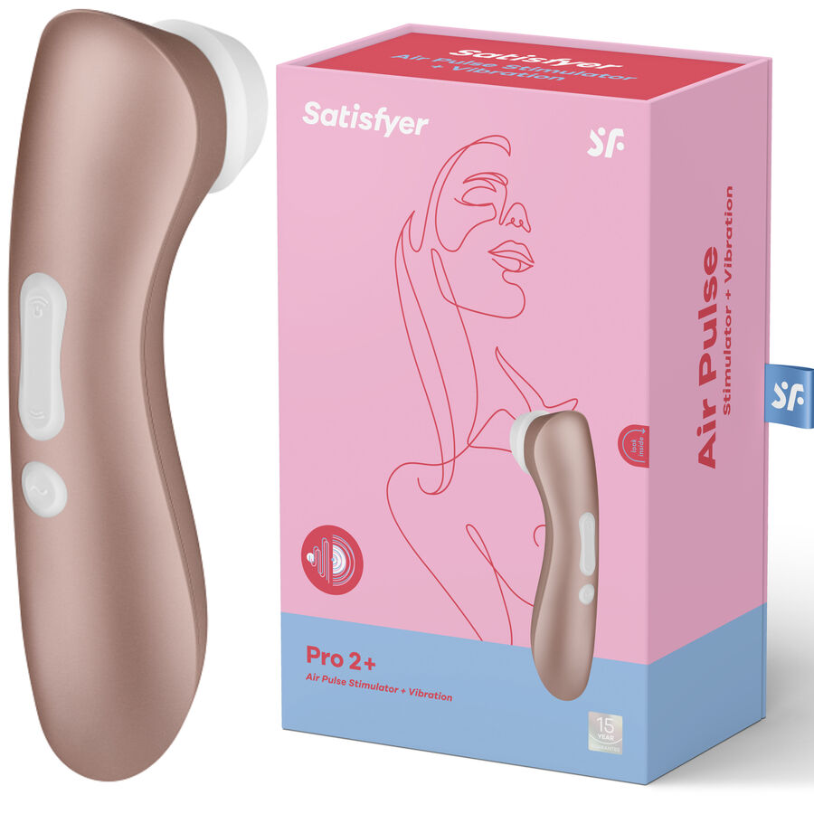 Stimulateur clitoridien à pression d'air et vibrations — Satisfyer Air Pulse