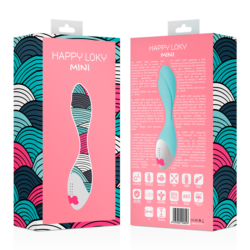 Mini vibromasseur G-spot soyeux et puissant — HAPPY LOKY