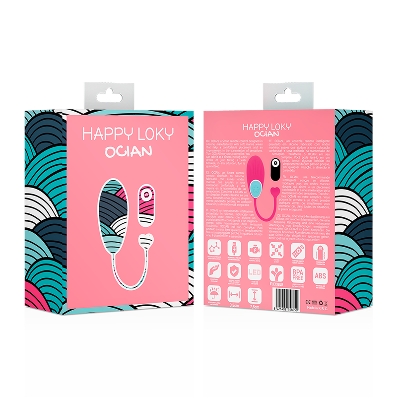Balle de plaisir connectée Ocian — HAPPY LOKY