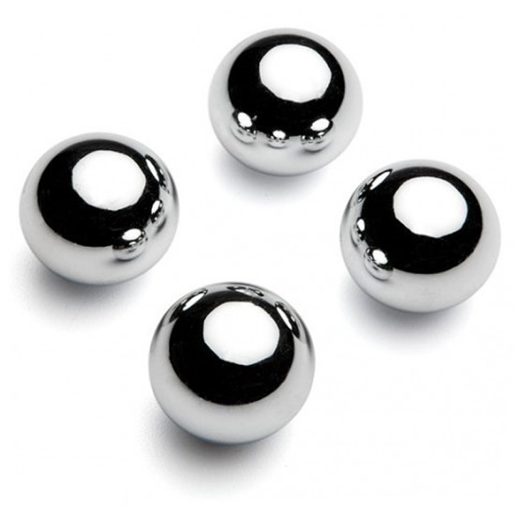 Set de deux boules de plaisir magnétiques — METAL HARD