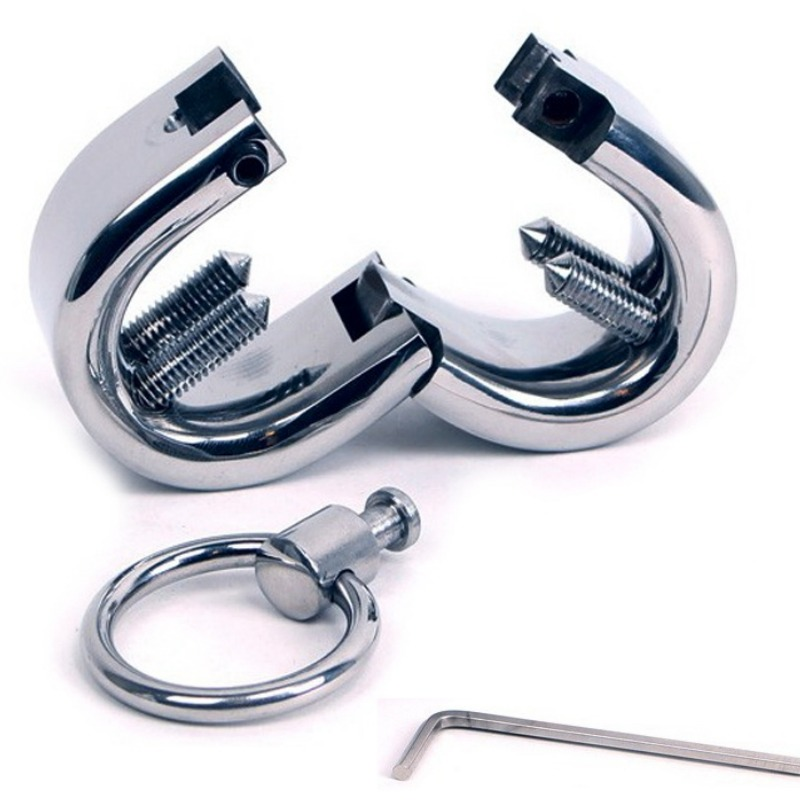 Bracelet testiculaire métal réglable — METAL HARD