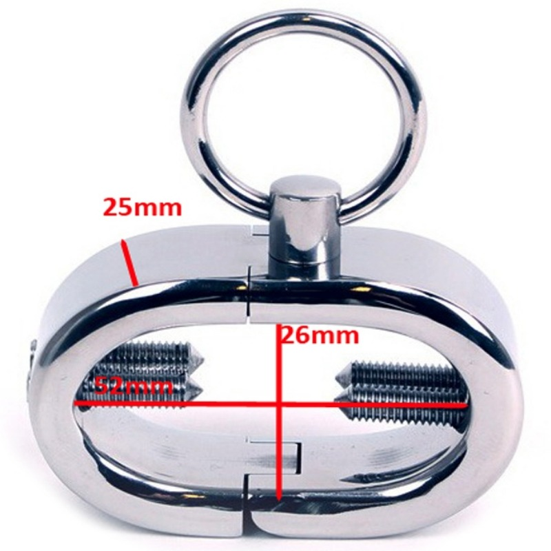 Bracelet testiculaire métal réglable — METAL HARD