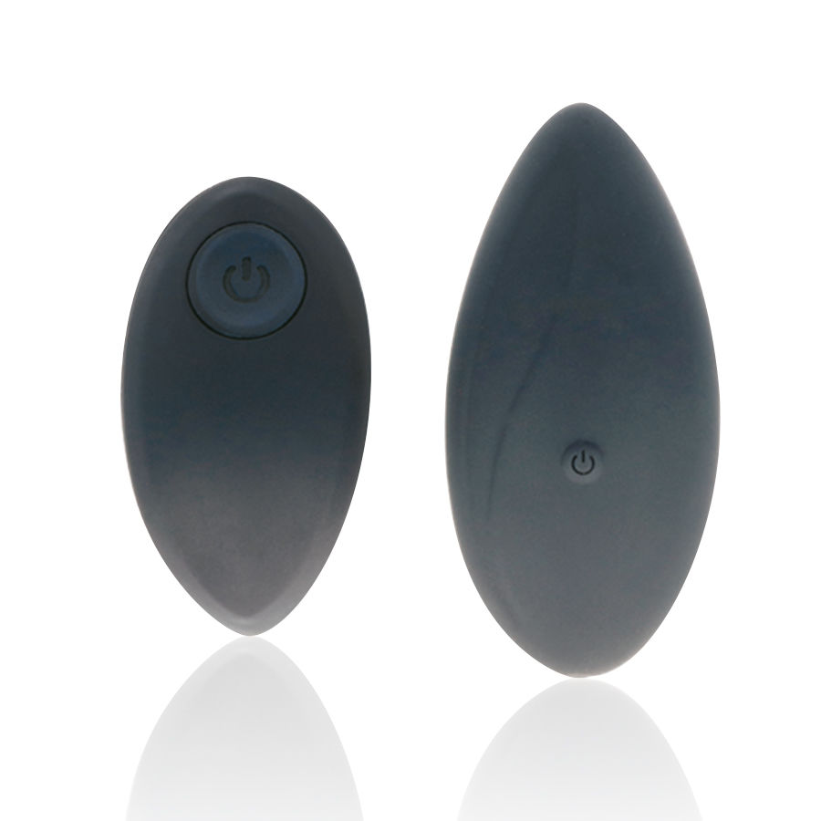 Stimulateur vibrant télécommandé avec culotte — BLACK&SILVER