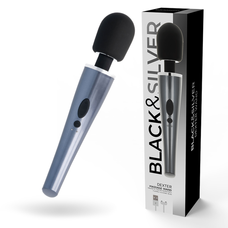 Baguette de massage polyvalente Dexter — BLACK&SILVER
