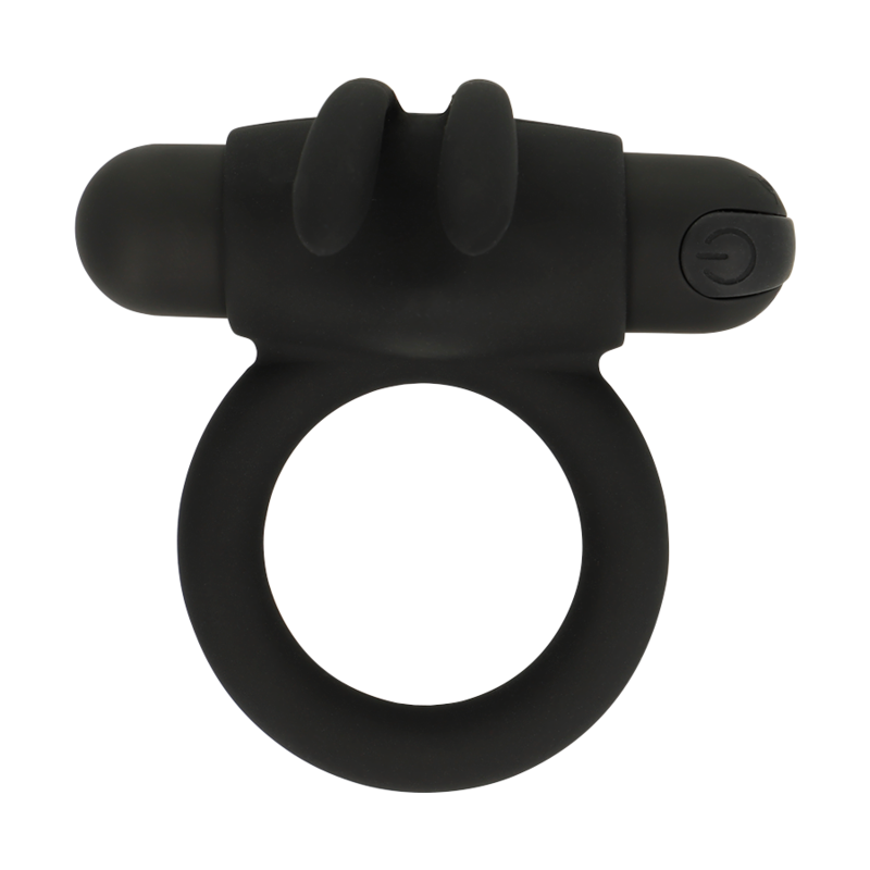 Bague vibrante Agron 2.0 — BLACK&SILVER