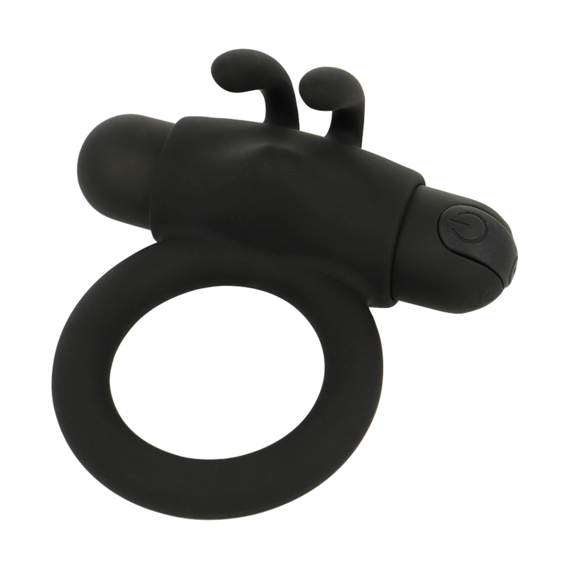 Bague vibrante Agron 2.0 — BLACK&SILVER