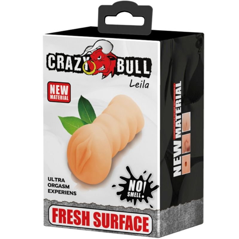 Masturbateur vagin Leila compact et réaliste — CRAZY BULL