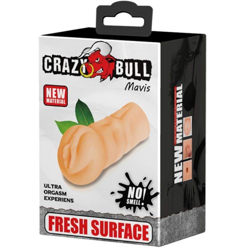 Masturbateur réaliste compact Mavis — CRAZY BULL